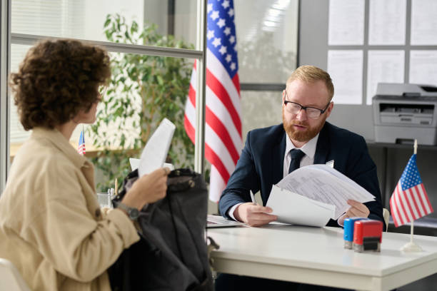 Immigration interview where an immigration interpreter is needed
