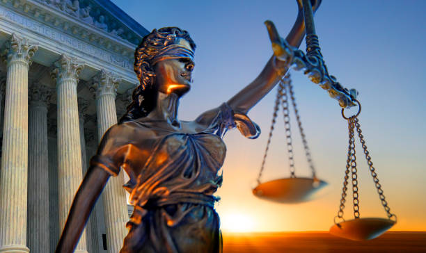 Lady Justice statue representing the equity a federal court interpreter ensures