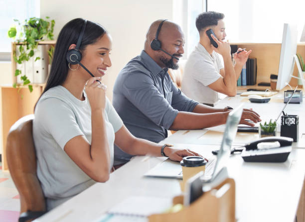 Over the phone interpreters on live calls for a call center