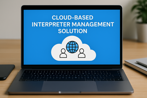 cloud based interpreter management solution 600x400