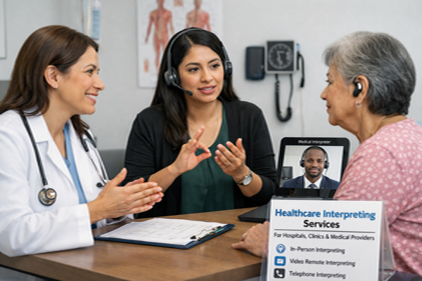 healthcare interpreting service