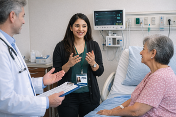 on site medical interpreter 600x400